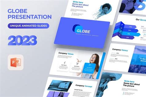 PowerPoint Presentation Template in 2023 | Powerpoint presentation ...