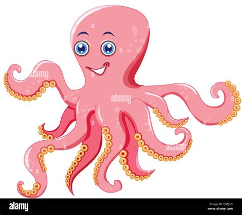 Eight legs octopus Stock Vector Images - Alamy