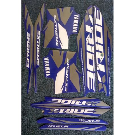 Jual Stiker Striping Yamaha X Ride Shopee Indonesia