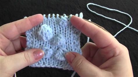 How To Knit Bobbles This Video Shows Several Different Ways To Add