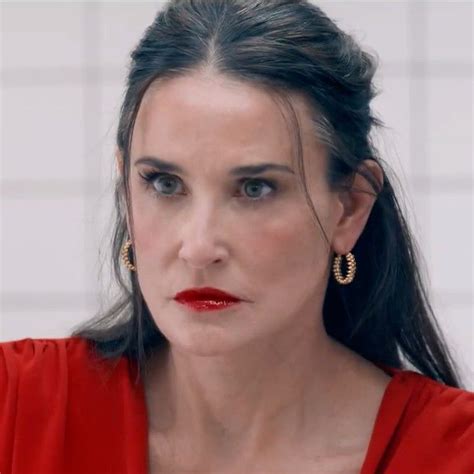 Hollywood Reporter On Instagram Demimoore Plays An Aging Hollywood Star Who Embraces A Secret