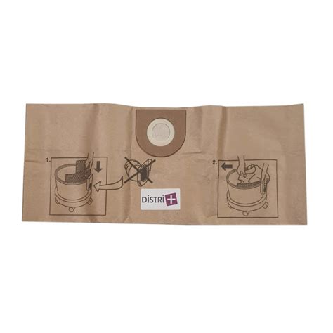 Sac Aspirateur Compatible Vax Menalux Pochette De Sacs Papier