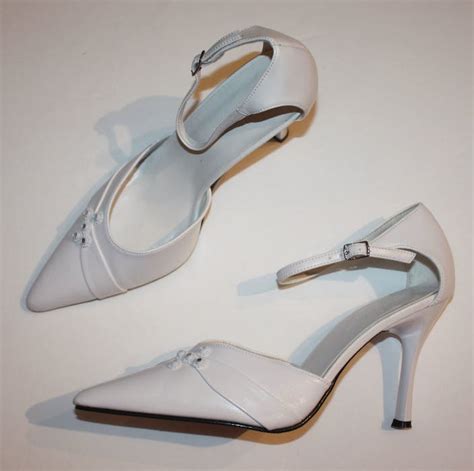 Other LP Louisa Peeress Design in Italy Women's White Heels Pumps | Grailed