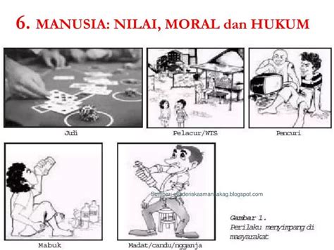 PPT 6 MANUSIA NILAI MORAL Dan HUKUM PowerPoint Presentation Free