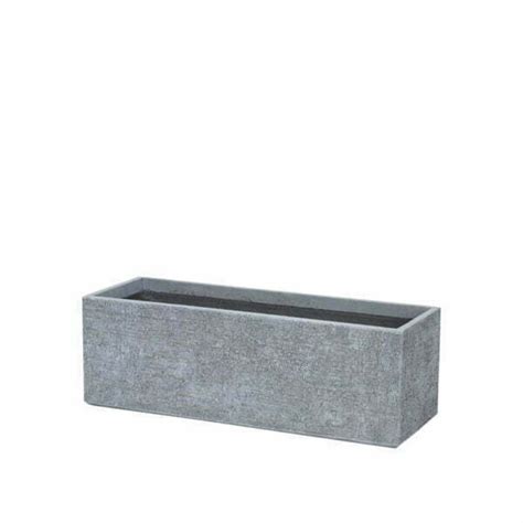 Slate Light Grey Trough Garden Pots Planters Apta