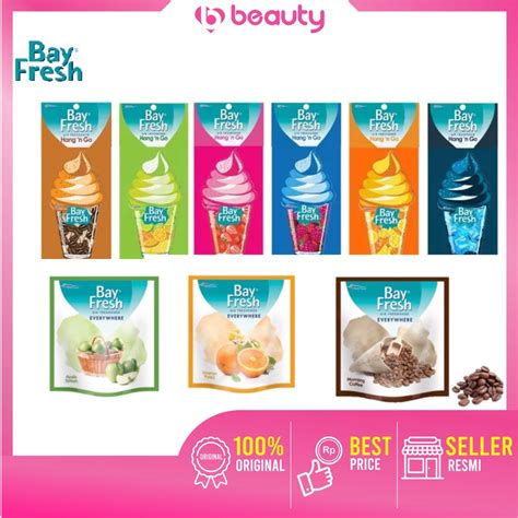 Jual Bay Fresh Hang N Go Aneka Varian Bay Fresh Air Freshner Every