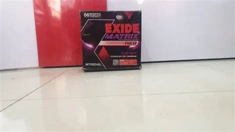 Exide Matrix Red Mtred L Hcv Capacity Ah At Rs In