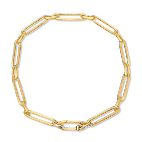 Nanis Libera Choker With Diamond Links Necklace in Gold | Adamas Fine
