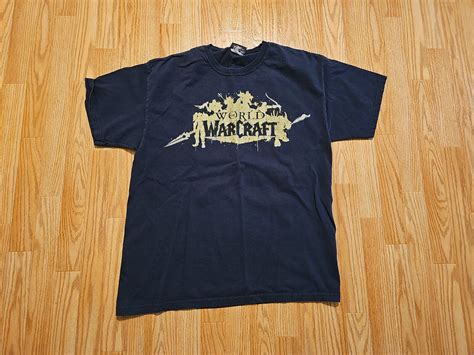 Vtg Jinx World Of Warcraft 2006 Blizzard Promo Black T Shirt Size L Ebay