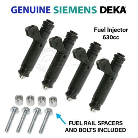 Genuine Siemens Deka Lb Cc Ev Fuel Injectors Vw Audi Bosch T