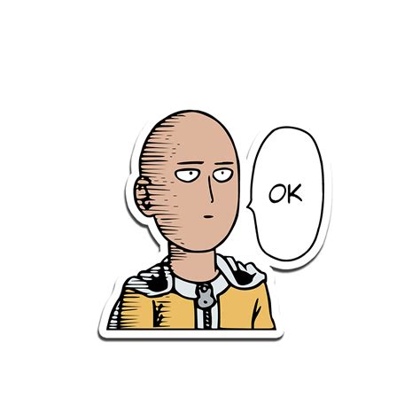 Jual Sticker Anime Saitama | Shopee Indonesia