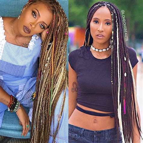 Eva Marcille Inspired Braids Done By Londons Beautii Londonsbeautii