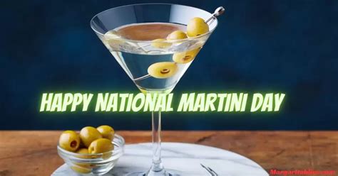 National Martini Day 2024 Gilda Etheline