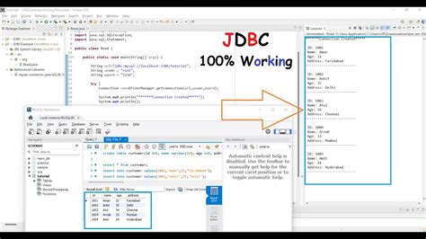 How To Import Database In Java Program Java Database Connectivity With Mysql Jdbc Eclipse