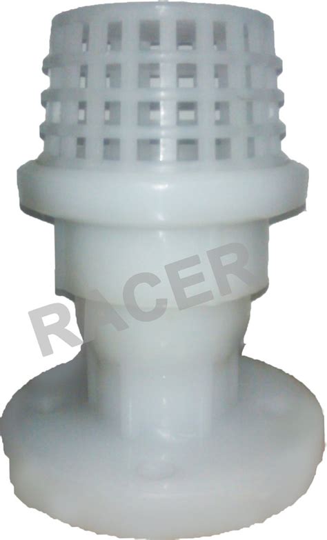 Flanged End PP Foot Valves पलसटक स बन फट वलव Racer Valves