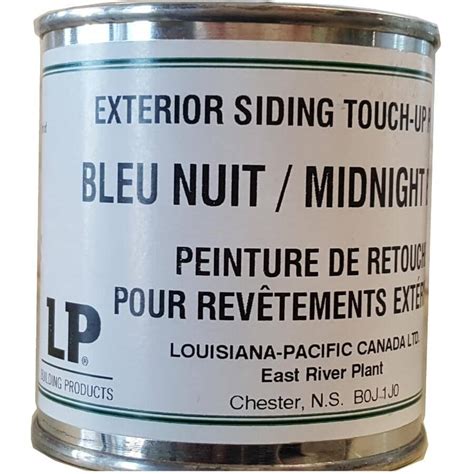 canexel ml midnight blue siding paint home hardware