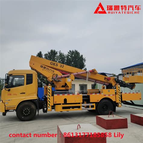 M Dongfeng Folding Arm Altitude Operation Truck High Quality M