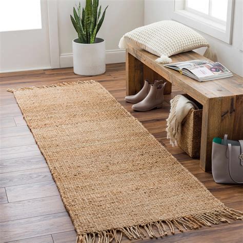 Hauteloom Oaks 12 X 15 Indoor Solid Sea Grass Jute Rug Natural