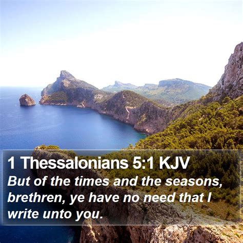 1 Thessalonians 51 Kjv Bible Verse Images