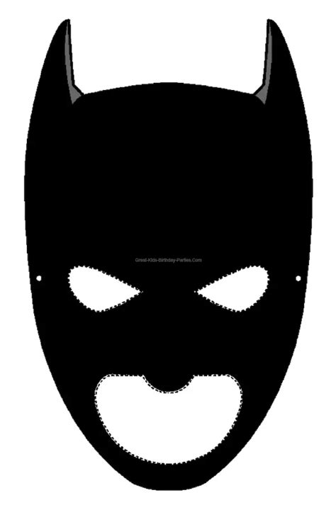 10 Fun Batman Mask Printables - Kitty Baby Love