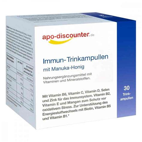 Immun Direkt Mit Manuka Honig Trinkampullen X Ml