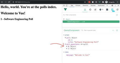 How To Integrate Vue With Django Part 2 Passing Data To Vue Component