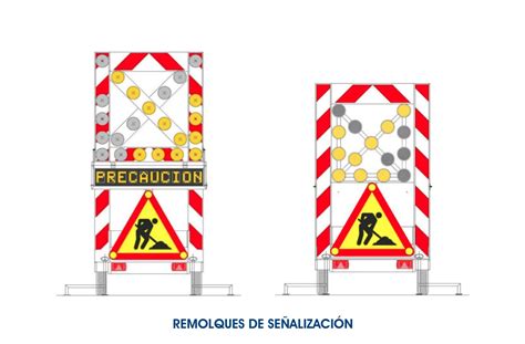 Remolques De Se Alizaci N Con Pantallas Led Tecnivial