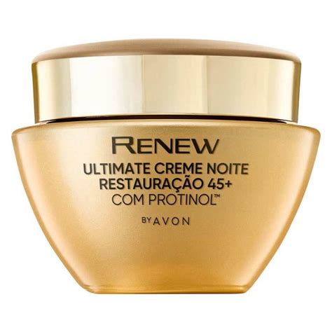 Creme Renew Ultimate Noite Restauração 45 50g Avon