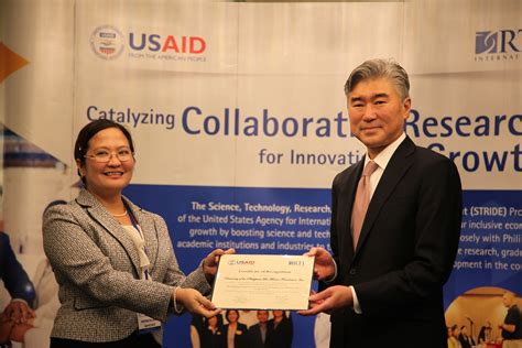 U S Ambassador Sung Kim Acknowledges Usaid Stride Grant A Flickr