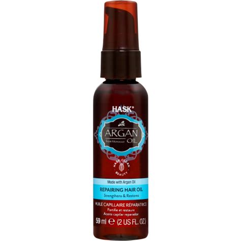 Hask Argan Oil Argan Oil Repairing Shine Hair Oil 59ml Clicks