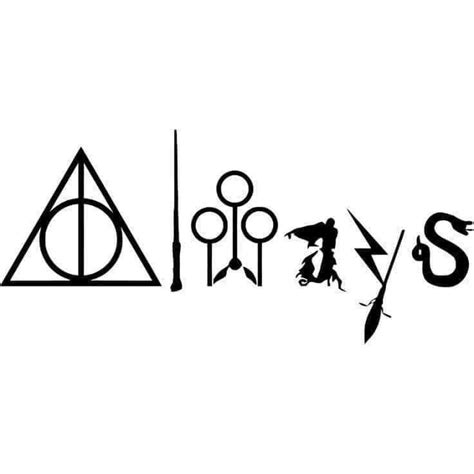 The Harry Potter Symbols Are Shown In Black And White