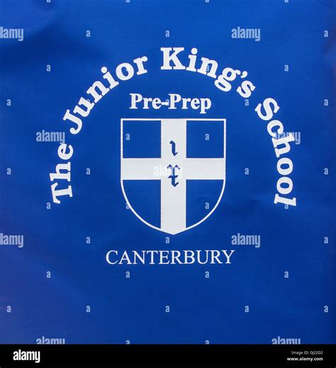 Junior Kings School Pre Prep Logo Canterbury Stock Photo Alamy