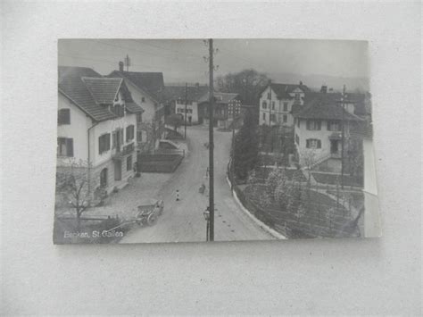 Echtphoto Karte Benken St Gallen 1911 SG Dorfmitte Kaufen Auf Ricardo