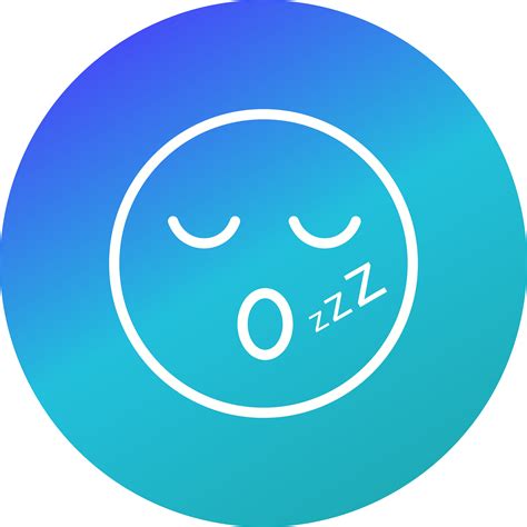 Sleep Emoji Vector Icon 378331 Vector Art At Vecteezy