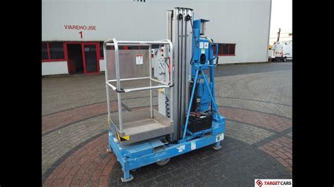 775351 GENIE IWPE 20S VERTICAL MAST WORK LIFT AERIAL WORK PLATFORM