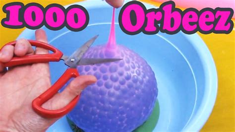 1000 Orbeez Balloon Bomb Experiment Youtube