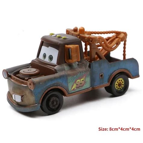 Nowe Samochody Pixar Disney Zygzak Mcqueen Mater Cars Odlewany