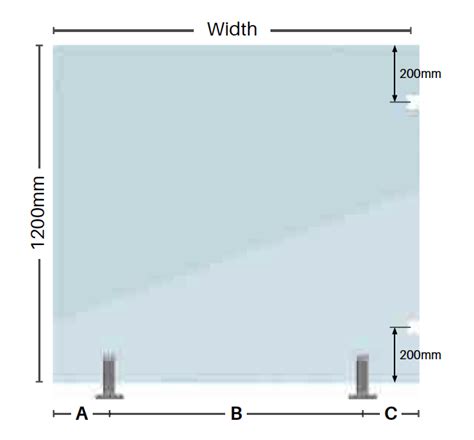 Mm Toughened Glass Polaris Premium Hinge Panel Mm W X Mm H