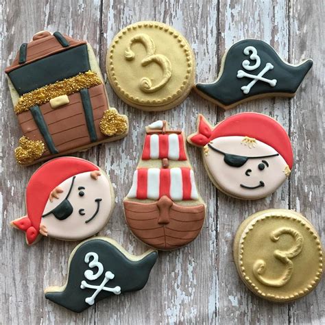 Pirate Cookies Cookies Decoratedcookies Customdecoratedcookies