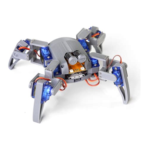 Quadruped Spider Robot Kit V For Arduino D Printed Bionic Robot Diy