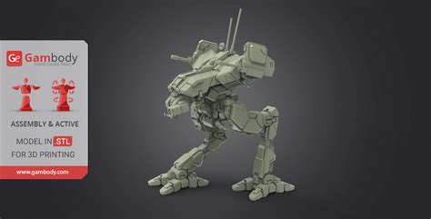 Mwo Hellbringer Stl Files For D Printing Gambody