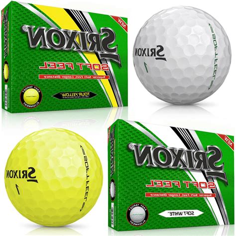 Srixon Soft Feel Dozen Golf Balls - 2018