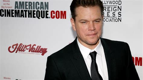 Matt Damon Becomes Brand Ambassador For Al Bawaba