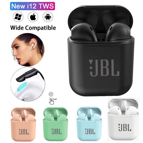 Fone De Ouvido Bluetooth Sem Fio PK Jbl Tws Inpods I12 Para Android