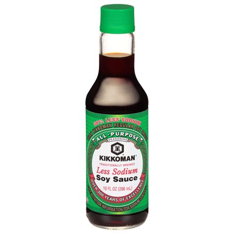 Save On Kikkoman Less Sodium All Purpose Soy Sauce Order Online