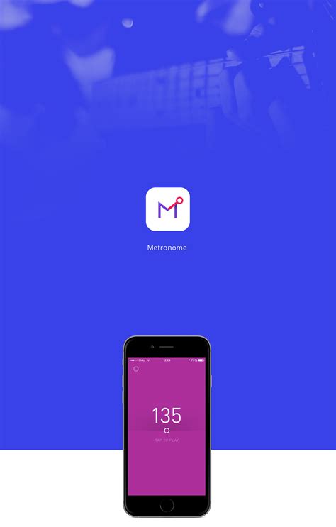 Metronome iOS app :: Behance