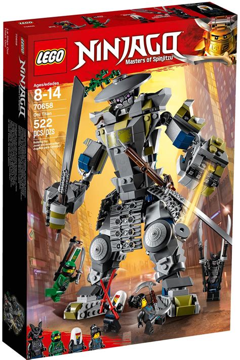 70658 Oni Titan Lego Ninjago Set Review Bricksfanz