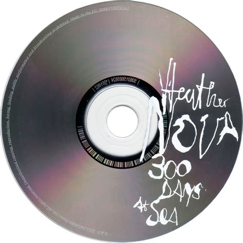 Car Tula Cd De Heather Nova 300 Days At Sea Portada