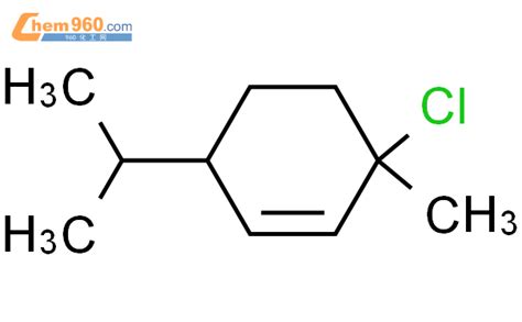 111806 71 43 Chloro 3 Methyl 6 Propan 2 Ylcyclohexene化学式、结构式、分子式、mol