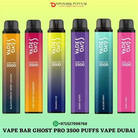 Vape Bar Ghost Pro Puffs Disposable Vape Dubai